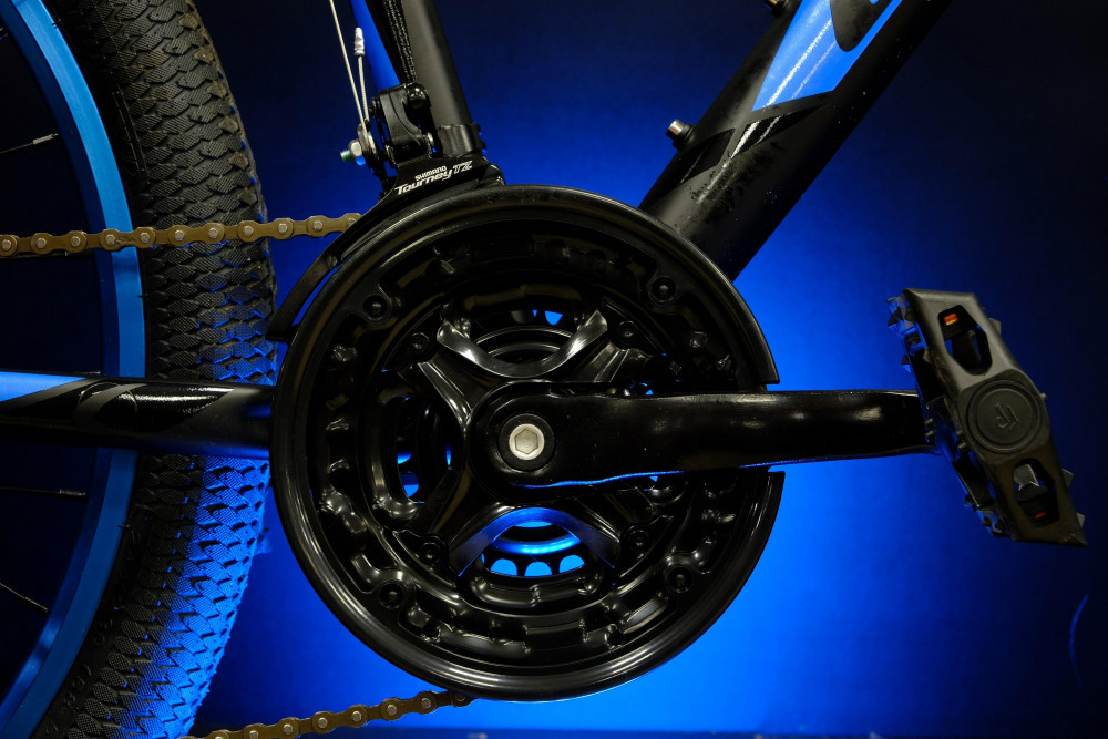 Lorak Dynamic 24 18sp Матовый Чёрный/Синий