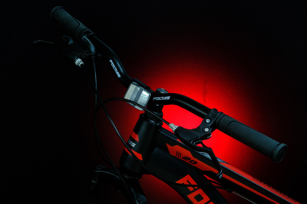 FOLTAS 20 Матовый Чёрный/Красный