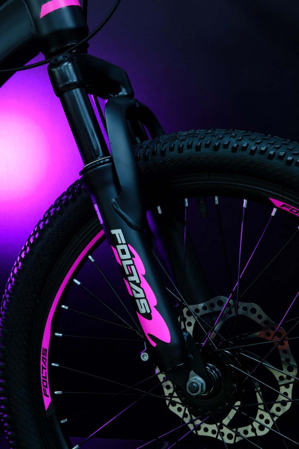 FOLTAS 20 Матовый Черный/Розовый