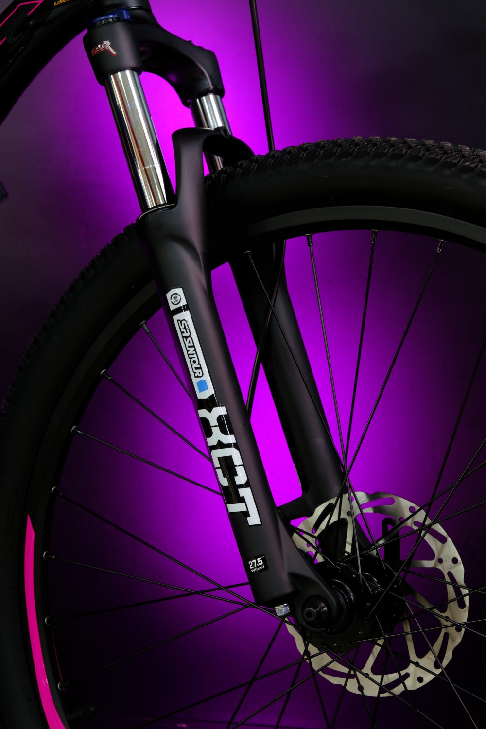 LORAK GLORY 300 8 sp Матовый Чёрный/Розовый 19р (на рост 171-182)