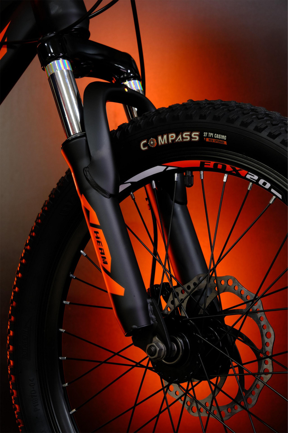 HEAM FOX 20 Чёрно/Оранжевый