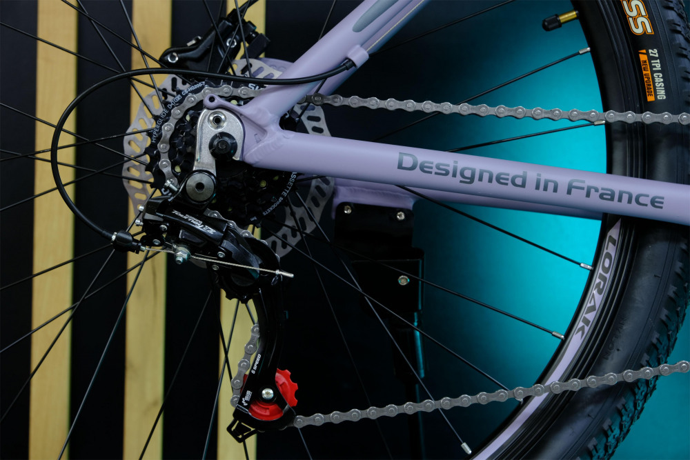 LORAK GLORY 180 HD Матовый Фиолетовый/Серый рама 17 (на рост 155-173)